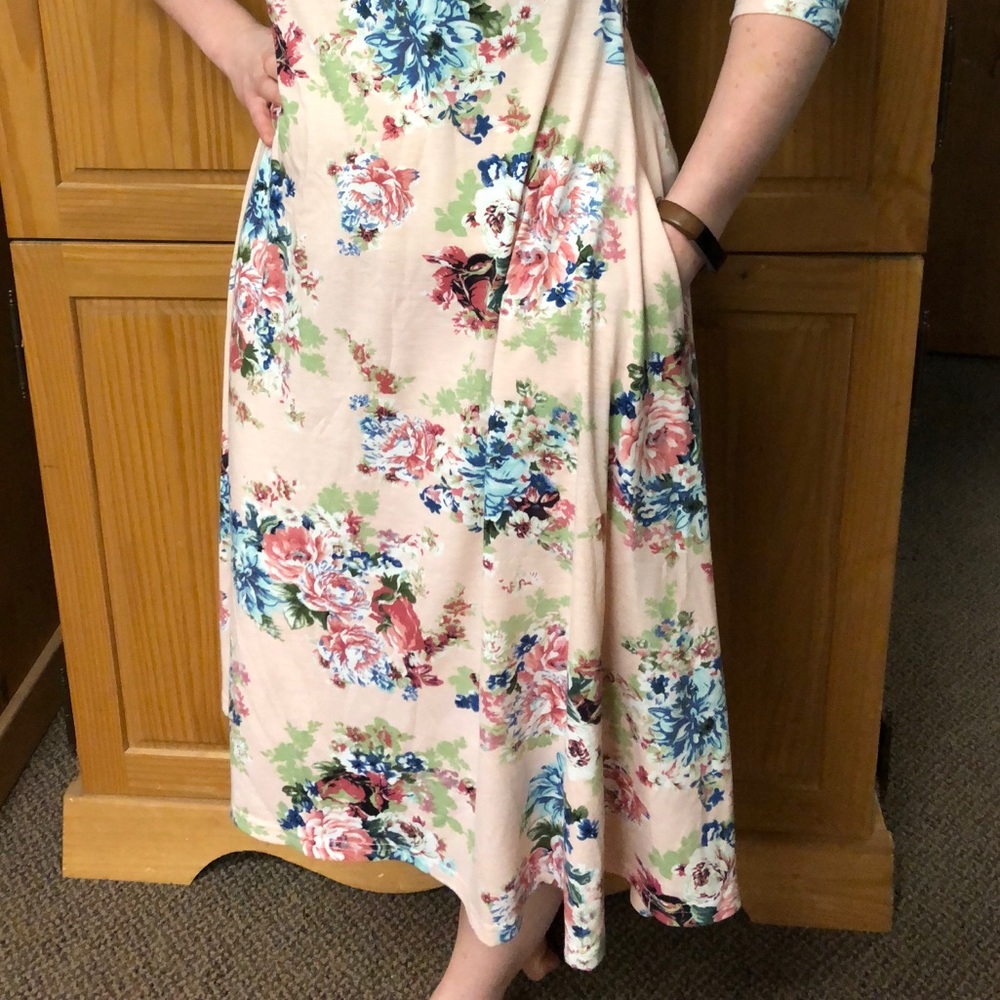 My Sassy Skirt, size S, floral swing dress - Picture 7 of 7
